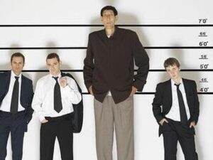 Increíble, esta era la estatura de un europeo promedio a fines del siglo XVIII