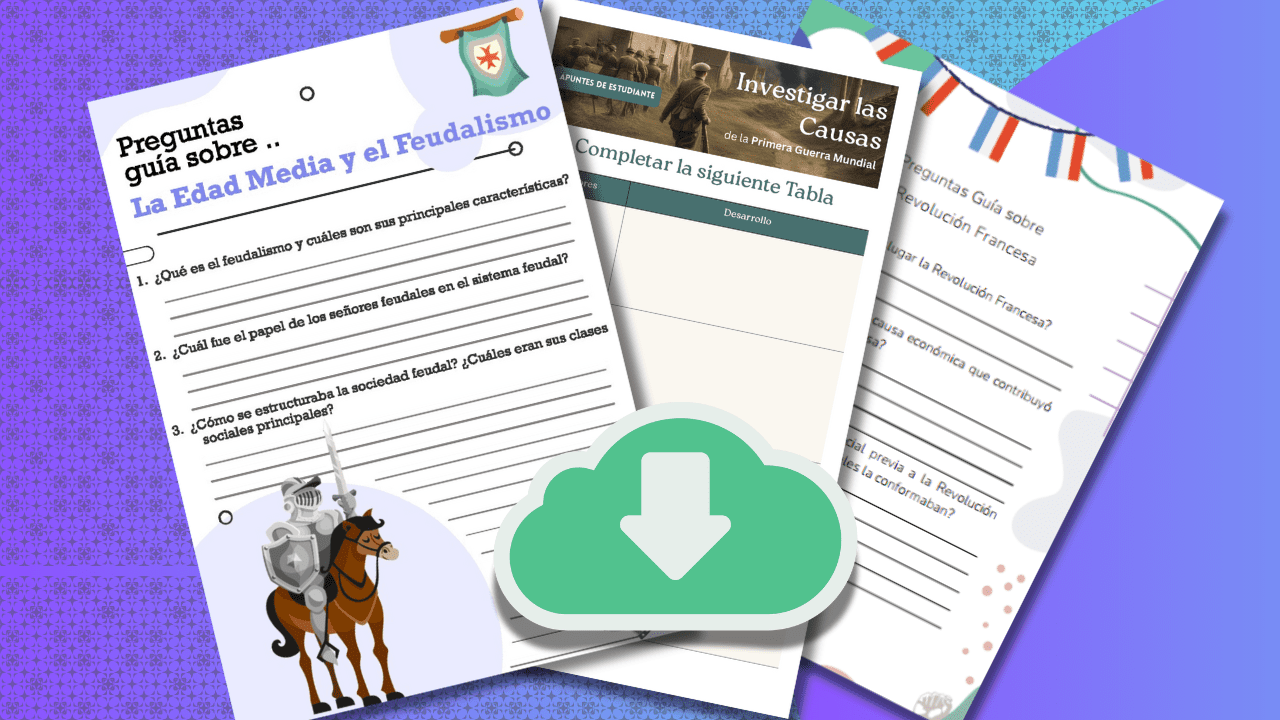 +50 Actividades de Historia para Secundaria y Bachillerato