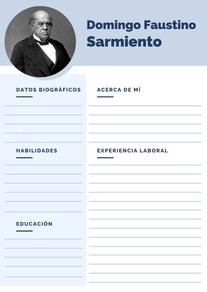 actividades sobre sarmiento