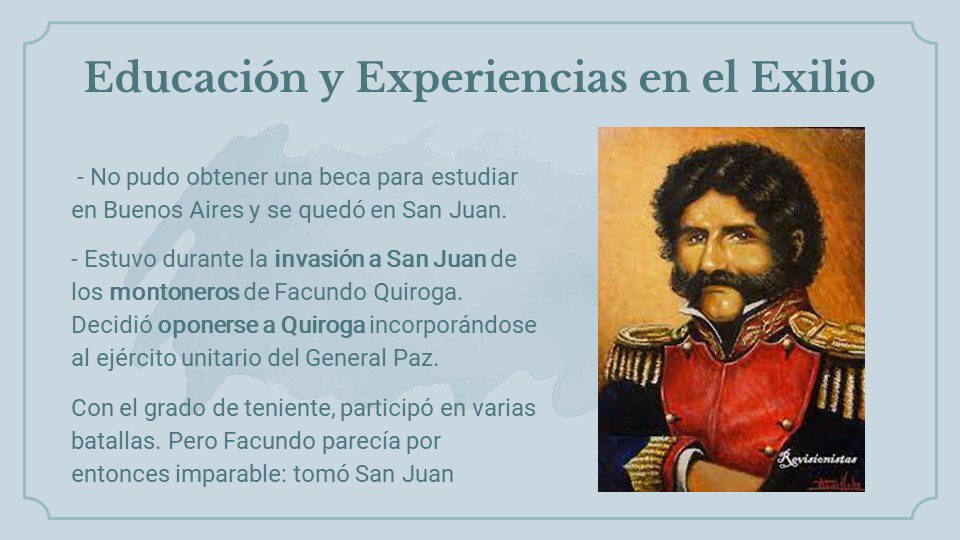 actividades sobre domingo faustino sarmiento