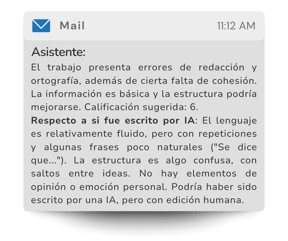 asistente de inteligencia artificial